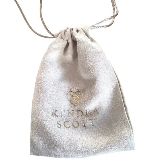 Kendra Scott TAE Gold Plated Long Necklace in Dichroic glass. Retail $88 - Picture 6 of 7